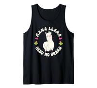 Expectant Mothers Mama Llama Needs NO Drama Soon to be Mom Tank Top