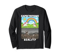 Expectations vs Reality, When Everything Goes Out Bad v2 EN Long Sleeve T-Shirt