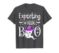 Expecting A Little Boo Maternity Halloween T-Shirt, Men, Dark Heather Grey, 3X-Large