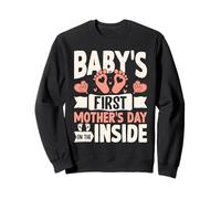 Expecting Mom First Mother's Day BABY'S FIRST MOTHER'S DAY Sweatshirt