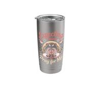 Expecting Twins Pray for Me Stainless Steel Insulated Tumbler