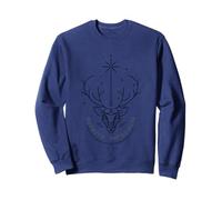 Expecto Patronum Wand Stag Magic Charm Sweatshirt