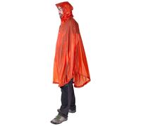 Exped - Hiking and cycling poncho - Bike + Hike Poncho Dark Lava for Men - Red Red