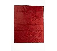Exped MegaSleep - Dual-Temperature 3-Season Lightweight Sleeping Bag with 100% Recycled Materials for Tent & Van Camping, Duo 25/40, Burgundy/Ocean