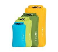 Exped - Pack of 4 waterproof storage bags - Drybag Ultra Set in Nylon - Red Red one size