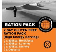 Expedition Foods 2 Day Gluten Free Multipack | Freeze-Dried Camping & Hiking Food | 6 Meals + 2 Desserts