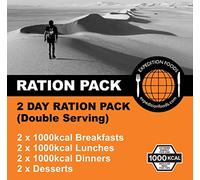Expedition Foods 2 Day Multipack | Freeze-Dried Camping & Hiking Food | 6 Meals + 2 Desserts