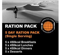 Expedition Foods 5 Day Multipack | Freeze-Dried Camping & Hiking Food | 15 Meals + 5 Desserts