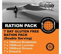 Expedition Foods 7 Day Gluten Free Multipack | Freeze-Dried Camping & Hiking Food | 21 Meals + 7 Desserts