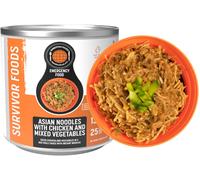 Expedition Foods Asian Noodles with Chicken and Mixed Veg Tin -