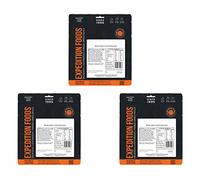 EXPEDITION FOODS expeditionfoods.com Spaghetti Carbonara | Freeze-Dried Camping & Hiking Food | 3-Meal Pack | 1000kcal Multipack