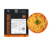 EXPEDITION FOODS Macaroni and Cheese (Double Serving / 1000KCAL) | Freeze-Dried Camping & Hiking Food