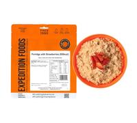 EXPEDITION FOODS Porridge with Strawberries (High Energy Serving / 800KCAL) | Freeze-Dried Camping & Hiking Food