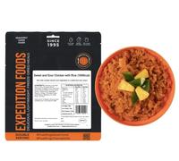 EXPEDITION FOODS Sweet and Sour Chicken with Rice (Double Serving / 1000KCAL) | Freeze-Dried Camping & Hiking Food