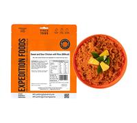Sweet and Sour Chicken with Rice | Freeze-Dried Camping & Hiking Food | High Energy Serving | 800kcal Meal