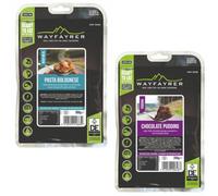 Expedition Ration Pack - Pasta Bolognese and Chocolate Sponge Pudding: A Complete and Satisfying Meal for Outdoor Adventures, Bundled by Black Nore Gifts