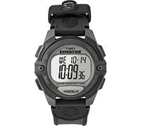Expedition Timex Men's Digital Watch with LCD Dial Digital Display and Black Nylon Strap T40941