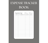 Expense Log Book: Tracker Notebook: Daily Spending Tracker Bill Organizer, Budget Planner, Money Management Ledger Notebook for Personal or Small Business Use
