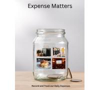 Expense matters: This simple yet powerful tracking book is designed to record daily expenses, helping individuals and families gain insights into their spending habits