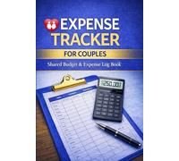 Expense Tracker for Couples: Shared Budget Planner with Daily Expense Log & Monthly Financial Overview