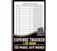 Expense Tracker Log Book: Money Management Planner for Personal Finance, Small Business Accounting Management, 120 Pages.