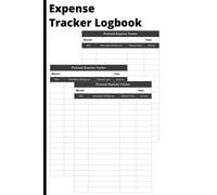 Expense Tracker Logbook: Simple blank expense logbook, 100 pages 6"x9" great for business or personal expenses and income