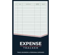 Expense Tracker Notebook: Daily Spending Log Book for Budgeting | Business & Personal Use