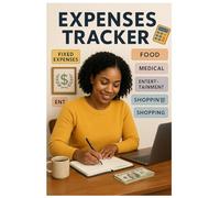 Expenses Tracker Notebook: A practical and stylish notebook to track monthly spending across various categories, helping you manage your personal, ... business finances with ease and consistency.