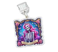 Expensive And Difficult Charms for Kindle for Phone, Dust Plug Charm 1.5 Inches Skeleton, Adult Humor, Sarcastic, Affirmation Lightning/Type C Charging Port Acrylic Material Accessories for E-Reader