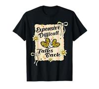 Expensive Difficult and Talks Back Coquette Bow Mother's Day T-Shirt