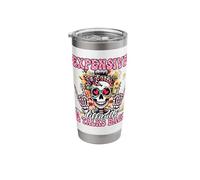Expensive Difficult and Talks Back Skeleton Mothers Day Stainless Steel Insulated Tumbler
