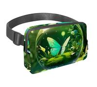 Experience Convenience and Style with our Crossbody Bag, Ideal for Men and Women on The Go, Butterfly Crystal Ball