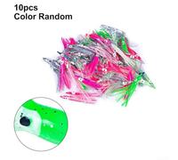 Experience Effective Fishing with Our Set of 10 Mixed Color Luminous Octopus Soft Baits (5cm Mixed color random)