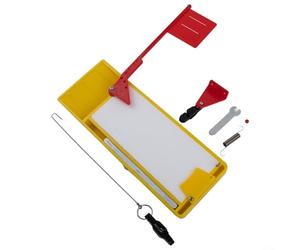 Experience Effortless Angling with the Smart Design of This Reliable Fishing Side Planer Board Featuring a Responsive Spring Mechanism (Left)