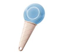 Expérience esthétique amusante : dotée d'une forme de crème glacée ludique, cette de toilettage pour animaux de compagnie ajoute un attrait visuel qui transforme les moments de toilettage