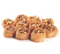 Experience the Delight of Our Premium Baklava Box - Featuring a Gourmet Assortment of Traditional Baklava Varieties - Ideal for Gifting or Personal Enjoyment - Available in 600g