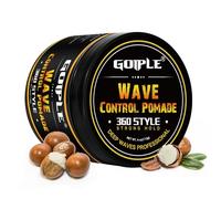 Experience the Power of Wave Grease - Our Natural Sporting 360 Wave Grease for Men's Strong Hold and Layered Waves. Easy Wash Hair Cream with Grease for Moisture, Control, and Silky Shine. 4 oz