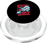 Experience The SKY Adventure! Aviation Adventure PopSockets PopGrip for MagSafe