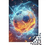 Experience The Wonder of Football - 1000 Piece Wooden Jigsaw Puzzle for A Mind-Bending Challenge - Fun for The Whole Family