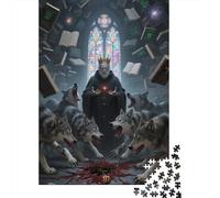 Experience The Wonder of Wolf - 1000 Piece Wooden Jigsaw Puzzle for A Mind-Bending Challenge - Fun for The Whole Family