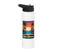 Experience Tranquil Lake Havaus Adventure Vibes Daily Escape Stainless Steel Insulated Water Bottle