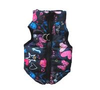 Experience Ultimate Comfort Suitable Size Winter Pet Clothes Polyester Small Dog And Cat Padded Winter Clothing Dog Coat Black XS