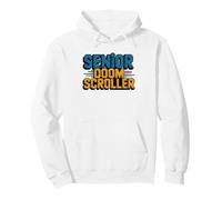 Experienced Doom Scroller Years Reading Bad News Online Pullover Hoodie