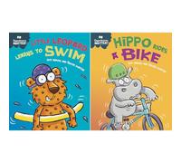 Experiences Matter Collection: 2-Book Set by Sue Graves (Little Leopard Learns to Swim, Hippo Rides a Bike)