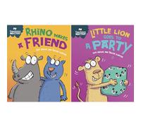 Experiences Matter Collection: 2-Book Set by Sue Graves (Rhino Makes a Friend, Little Lion Goes to a Party)