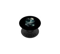 Experiencing beauty Waterfall in green landscape PopSockets Adhesive PopGrip