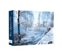 Experiencing Rauhnächte bewusst - Die wunderbare Rauhnächte Box With Magical Wishes Ritual: Instruction Book (32 Pages, DIN A5), Raunächte-Journal (128 ... DIN A5), 13 Gift Lists, Fire Bowl, Pen