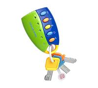 Experiential Education FunKeys Toy Funky Toy Keys For Toddlers And Babies Car Keys And Blue Pink Remote With Light Sounds Cheapo (Blue, One Size)