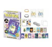 Experiment Box, Electronic Construction Kit, Circuits, Luminous Greeting Cards for Crafts and Learning as an Educational Toy for School, Teaching and Home