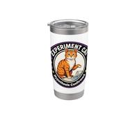 Experiment Cat Hypothesis Confirmed Funny Science Stainless Steel Insulated Tumbler